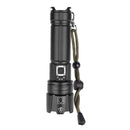 Zoom Waterproof 3000lm XHP70LED Flashlights 5 Modes Pocket Glare Flashlight