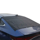 Black Car Sunshade Large Block Shield Windshield Cover Fornt Rear SnowIce Shield