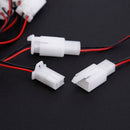 Car DC 12V Grill Strobe Lights Warning Hazard Emergency Beacon Amber 6 LED Lamps