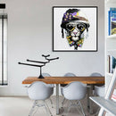 5D DIY Full Drill Diamond Painting Fashion Dog Cross Stitch Embroidery Gift