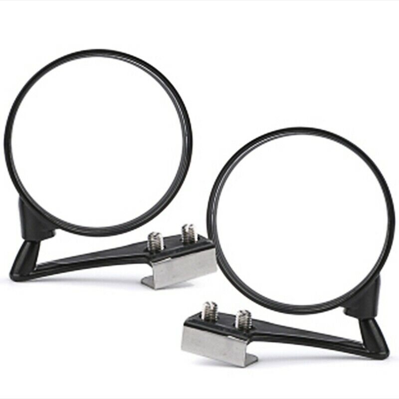 1 Set of 2 Car Blind Spot Mirrors Car Side Convex Mirror Wide Angle Round C