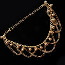 Sexy Women Golden Bells Tassels Chain Adjustable Anklet Bracelet Beach Foot E5R5