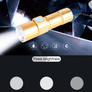 Outdoor Emergency USB Rechargeable 3-Mode Zoom LED Light Mini Flashlight Torch