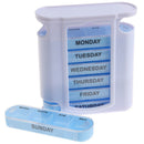 7 Days pill wallet box medicine tablet storage box storage travel dispenserS Gw