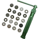 Clay Extruder Gun with 20 Tips Sugar Paste Extruder Cake Decor Tool Cake Fo