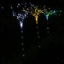 2Pcs 100 LED Firework DIY Fairy Lights Solar Stake Garden Lights Xmas Wedding