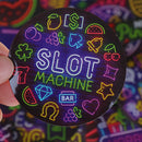 50Pcs Neon Stickers Skateboard Laptop Luggage Guitar Bike Car Bomb Dec- OZ