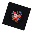 1 Set Embroidery Starter Kit with Flower Pattern Cross Stitch Crafts DIY