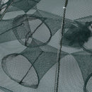 Portable Foldable 8 Sides 16 Holes Automatic Fishing Net Landing Net Trap C