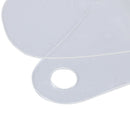 1 Pair Transparent Wrist Relief Brace Wrap Silicone Bandage Support Wristband FT