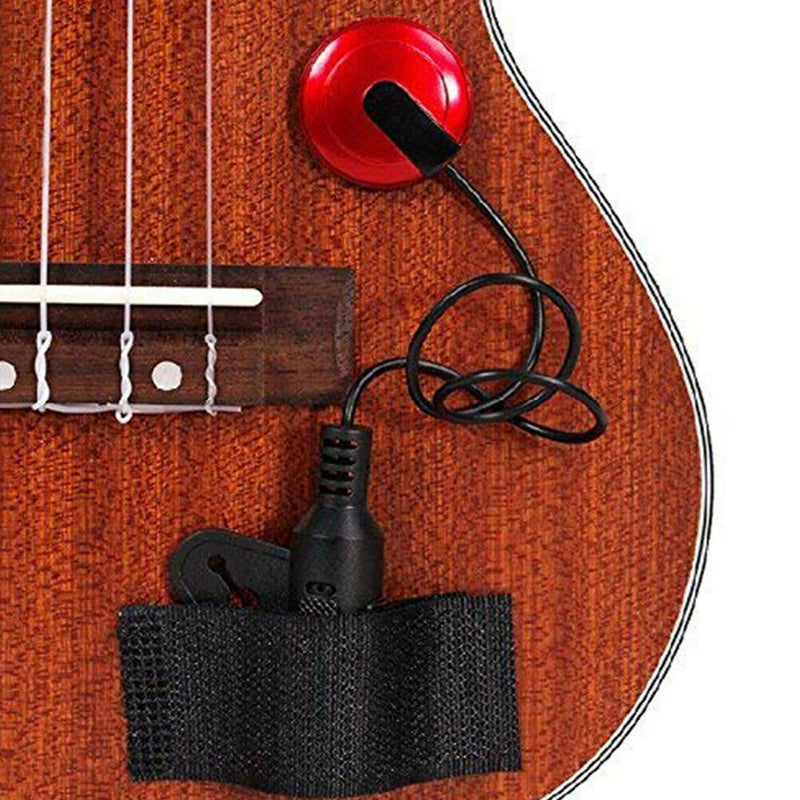 Universal Ukulele Portable Sound  Microphone Piezo Guitar Pickup Receiver