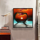 5D DIY Full Drill Diamond Painting Cup Landscape Cross Stitch Kits (z906)