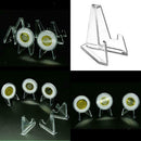 3pcs Coins Display Stands Easel Rack for Badges Medallions Pocket Watches