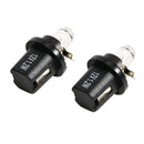 5pcs T5 B8.5D 12V Halogen Car Gauge Bulbs for Interior Dash Instrument Light