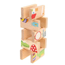 28pcs/Set Dominoes Wooden Puzzle Cartoon Montessori Educational Baby Toys K1B