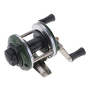 Mini Ice Fishing Reel Drum Reel Winter Fishing Right Hand Wheel Metal