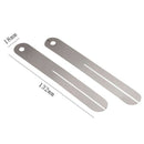 2pcs Fret Puller Fretboard Fingerboard Fret Repair Tool Protector Steel Pla