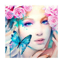 5D DIY Full Drill Diamond Painting Butterfly Girl Cross Stitch Embroidery