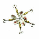 10 pieces spoon lure with blade 10 x 7g turning hard the towing and bass tr Q7O1