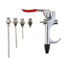 Air-Blow-gun Accessory Kit with 3 Interchangeable Nozzles - 5 Pieces Air
