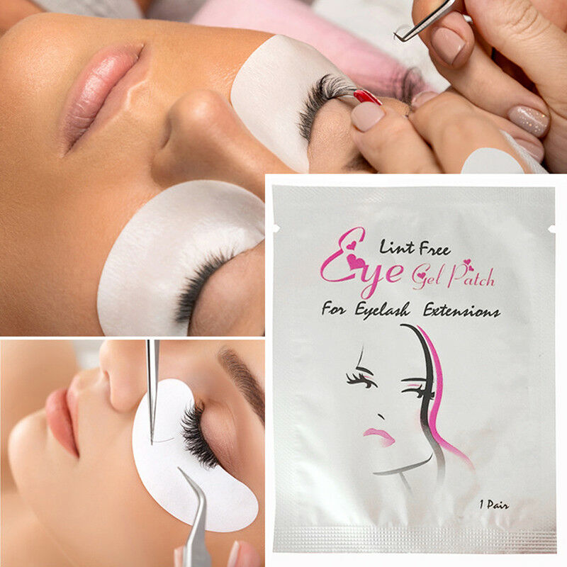 10 Pairs Eyelash Patches Under Eye Pads Lash Eyelash Extension Paper Patche Z9V5