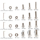 400Pcs Stainless Steel Screws And Nuts M3 M4 M5 M6 Hex Socket Head Cap Scre