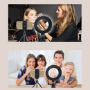 Desktop 6 inch 72 LED Selfie Ring Light Phone Video Photo Lamp with Remote