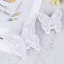 2x/Set Butterfly Cake Fondant Sugarcraft Mould Cookie Plunger Cutter Mold Too 3C