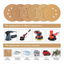 60 Pieces 8 Holes Sanding Discs 5 Inch Dustless Hook and Loop Sander Paper