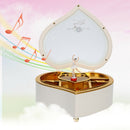 Retro Rotating Clockwork Music Box Romatic Wedding Party Ornament Girl Gift