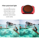 For DJI MAVIC AIR 2 Camera Lens Red UAV Drone Adjustable CPL Filter Accessories