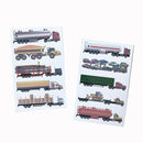 Rocooart Temporary Tattoos For Kids Tattoo Body Stickers - Cartoon Tattoos  W8M6