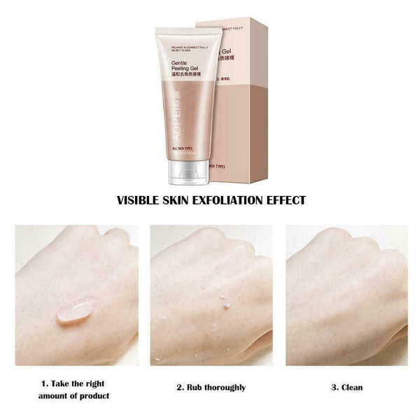 100ml Exfoliating Facial Cleanser Moisturizing Deep Skin Care Face Cleaning I7X4