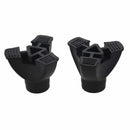 2X Walking Stick End Tripod CANE TIP Self Standing Rubber NON-SLIP End Bott A7Z3
