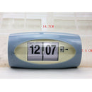 Auto  Clock Modern Flap Table Clock  Page Digital Alarm Clock Green