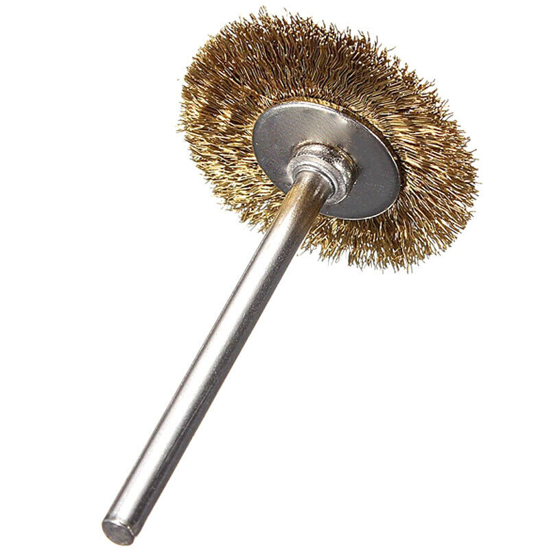 Seven Pcs/Set Drill Wire Wheel Cup Brush For Polishing Rust Brass + Steel W E2E3