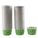 100 X Cupcake Wrapper Paper Cake Case Baking Cups Liner Muffin green A6U5