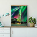5D DIY Full Drill Diamond Painting Aurora Scenery Embroidery Work (08)