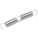0.5x6x25mm Stainless Steel Dual Hook Small Tension Spring 24pcs
