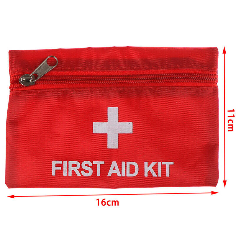 16x11cm Outdoor Hiking Camping Survival Travel Emergency First Aid Kit Bag Pa Pg