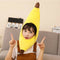 Unisex Funny Banana Hat Yellow Novelty Fancy Dress Party Head Accessory Hat