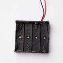Plastic Battery Holder Storage Box Case For 4 x 15V Battery 625815mm 18650 J1N1