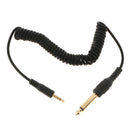 3.5mm to 6.35mm Flash Connecting Pc Sync Cable ,Extendable to 1 Meter