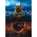 5D DIY Diamond Painting Full Drill Cross Stitch Hamster Embroidery Mosaic  A