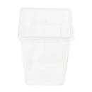 4x Clear Plastic Insect Habitat Feeding Box Container DURABLE 8x8x11cm