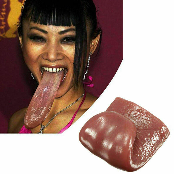 Realistic Tongue Gross Jokes Prank Magic Tricks Halloween S Z4Z7 p C9Z6 Hor T6R4