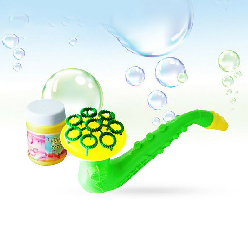 Outdoor Refillable Bubble Gun Blower PC Kids Parent DIY Game Toys Party Supplies