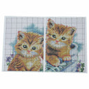 cat Be together Counted Cross needle DMC Cross needle Sets DIY Cross needle T3T3