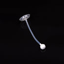 2Pcs Newborn Standard Caliber Bottle Mouth Straw Bottle Silicone Accessories MO