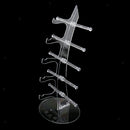 2Pcs 5 Pair Sunglass Eyeglass Storage Rack Display Counter Organizer 5 Layer